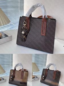 Tote Bag handbags designer women Leather Shopping fashion bags ladies Handbag Vintage Shoulder printing Totes