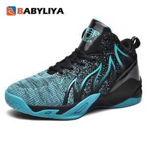 Scarpe eleganti da uomo Scarpe da corsa per bambini Basket Comode scarpe da ginnastica traspiranti alla moda antiscivolo ammortizzanti 230919