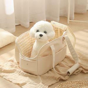 Porta-gatos, porta-cachorros, porta-animais de estimação, bolsa dobrável para cães, porta-bolsas portátil para gatos pequenos a médios e cães pequenos