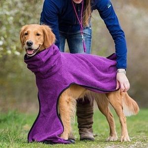 犬のアパレル暖かいペットの服フリースベルベットコールドプルーフジャケットベスト秋の冬の大きなミディアム犬子犬服230919