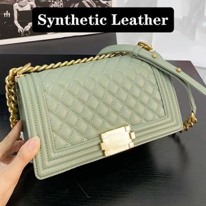 Umhängetaschen Designer-Taschen Designer-Ledertaschen Leder-Umhängetasche Damen Günstige Geldbörsen Handtasche Design mit Goldkette Leder-Bürotaschen für Frauen Luxustasche