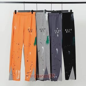 Moda Erkek Tasarımcı Pantolon Sıradan Erkek Kadın Baskı Joggers Track Lüks Hip Hop Elastik Bel Pantolonları Spor Giyim Boyutu S-XL