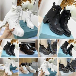 Designer Boots Autumn Winter Womens For Women 'S Slip-On Round Toe Ankle Boats Men Buckle Motorcycle Luxurious Ladies Brand Short