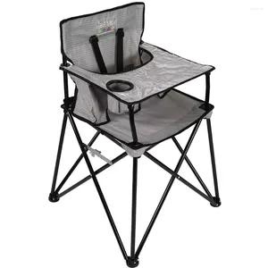 Camp Furniture OUZEY Camping Chair Gray