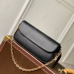 2024 Neue Designer-Umhängetasche, Brieftasche, modische Unterarmkette, bedruckte Tasche, Leder-Clutch-Tasche, Brieftasche mit Kette, Hobo, Luxus-Handtasche aus echtem Leder, Weihnachten K10