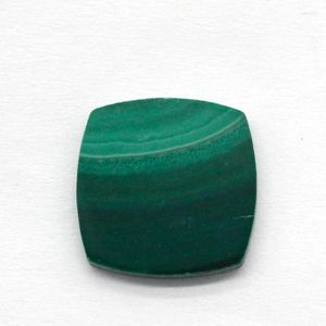 Luźne kamienie szlachetne hurtowy naturalny 13 mm malachite płaski kwadratowy pierścień biżuterii wisiant zielony kamień szlachetny DIY