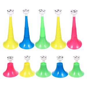 Other Event Party Supplies 10 Pcs Cheer Air Trumpet Soccer Toys Cool Birthday Favors Educational Kids Football Toy Small Electronic Horn 230919