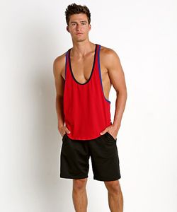 Herren-T-Shirts, Sommerkleidung, Strandweste, Sport, Fitness, stark und hübsch, reine Baumwolle, Übergröße, BXT 134544 230919