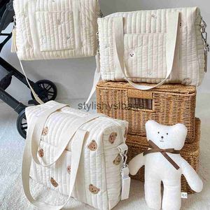 Axelväskor Nyfödda barnvårdspåse för baby mamma väska moderskapspaket arbetande bagagepåse resor totestylishyslväskor