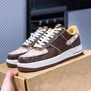 Mens Monograms Brown Damier Azur Shoes Sandalen Sneakers Runnings Force Low Us 13 1 Trainers Eur 47 Air Women Casual Big Schuhe kj00001