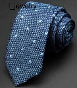 high quality 6cm Mens Ties New Man Fashion Dot Neckties Corbatas Gravata Jacquard Slim Tie Business Green Tie For Men