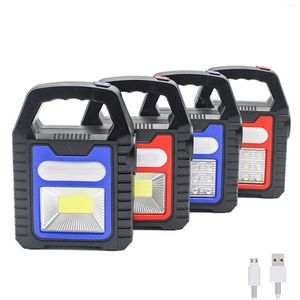 Flashlights Torches USB Charging Outdoor High Brightness Camping Work Light For Outing Cycling Travelling