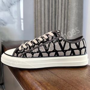 Designer High Quality Luxury Brand Sports Shoes Women and Men Casual Shoes Platform Mixed Colors Knitted Fashion Sneakers Mixed Color Fashion Unisex Canvas Shoes