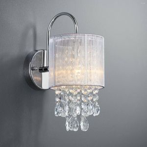 Vägglampan modern sconce belysning krom silver 12 