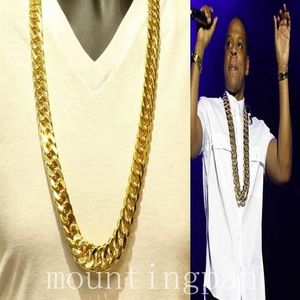 Star Thick Chunky Chain 24k Solid Yellow Gold NecklaceMen 23 6 SEM diamante Ouro cerca de 30% ou mais com capacidade de desatar3029