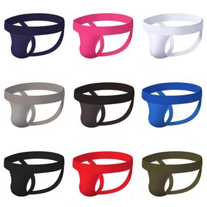 Slip Mutandine Biancheria intima da uomo sexy Slip Atletico Jock Strap Supporter Gay Jockstraps da uomo Solid 9 colori M-XXL TAGLIA 230920