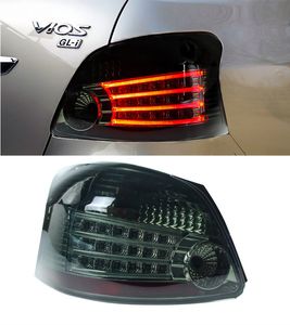 Fanale posteriore a LED automatico per Toyota VIOS 2008-2014 Luci di coda posteriori Luci stradali a LED Freno Retromarcia Evidenzia segnale