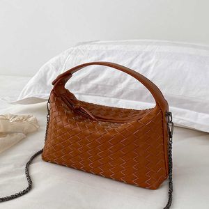 Abottegas Bvneta Ajodie Mini Tote Teen intreciato مصمم حقيبة مسائية منسوجة حقيبة يد أنيقة سلسلة أزياء واحدة