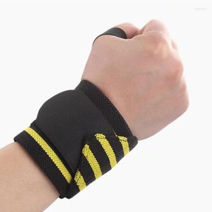 Suporte de pulso envoltório cinto de vento para homens e mulheres protetor de levantamento de peso manguito de pressão esportes pulseira