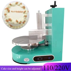 Cake Sloothing Machine Cream Spreading Coating Automatisk skrapspatel för bakbutik 4-12 tum