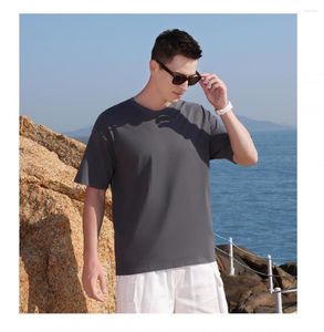 Herren-T-Shirts, 200 g, amerikanische übergroße Premium-Baumwoll-T-Shirts, Sommer, atmungsaktiv, groß und groß, Digitaldruck, T-Shirt, Hip Hop, leeres Oberteil