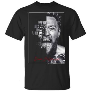 Camisetas masculinas Conor McGregor Ultimate Limited Camiseta preta 230920