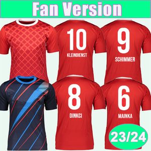 23 24 BECK PICK Mens Soccer Jerseys PIERINGER SESSA GIMBER MAINKA KLEINDIENST SCHIMMER Home Away Football Shirts Short Sleeve Uniforms