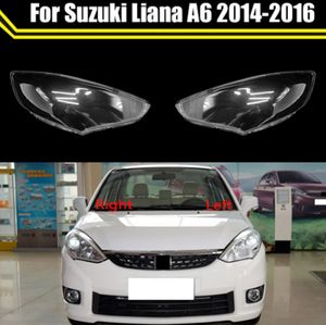 Nadaje się do Suzuki Liana A6 2014-2016 Reflektor samochodowy Przezroczysty obiektyw obudowy Liana A6 Reflight Pleksiglass Lampa Maska obudowa