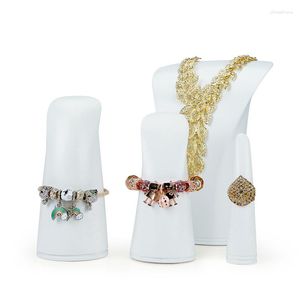 Sacchetti per gioielli Cremagliera Bracciale Orologio Organizzatore Supporto per barra per anello da dito per Show Po Props Mall