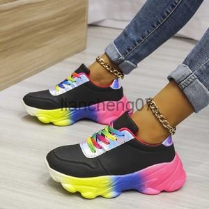 Dress Shoes Spring 2023 Women Running Sneaker Summer Women's Sports Shoes Multicol Comfortable Footwear Platform Plus Size Platform Sneakers x0920