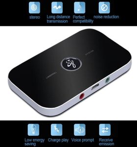 SOVO HIFI Ricevitore e trasmettitore audio wireless Bluetooth Adattatore portatile con ingresso e uscita audio da 35 mm per TV MP3 PC Speak5184540