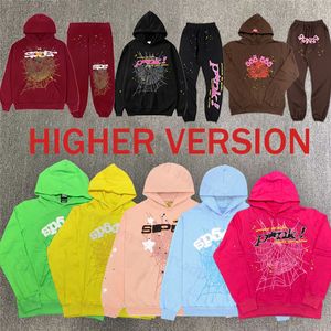 spider hoodies designer mens Embroidered spider web sweatshirt joggers Pullover Red Sp5der Young Thug 55555 Angel Hoodies Men womens hoodie Women Pull g7Lz#