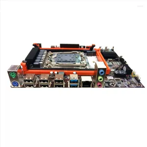 Anakartlar X99H Anakart LGA2011-3 Bilgisayar Desteği Xeon E5 2678 2666 V3 Serisi CPU 2666V3 SATA Kablosu