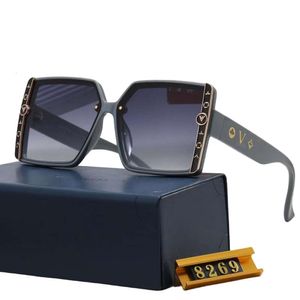 дизайнерские роскошные солнцезащитные очки для женщин в оправе оверсайз, персонализированная оправа, оверсайз UV400, поляризованные солнцезащитные очки для вождения на пляже, футляр для солнцезащитных очков