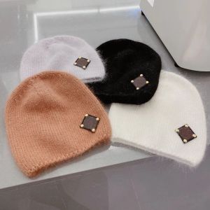 4Colors designer beanie for woman luxury designers hat outdoor baseball cap warm cashmere wool knitted beanies sport hats skull caps fitted bonnet casquette