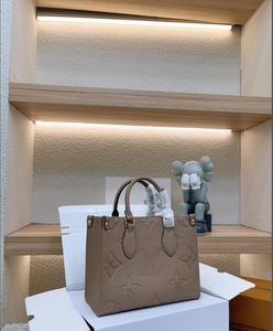 Designer Bag Shopping Bag Ombro MM Alta Qualidade Marca Luxurys Mãe Bolsa Moda Sacos Grande Tote Bag Impressão Cossbody Carteira Carta Bolsa Onthego Flap
