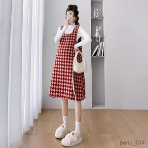 Maternity Dresses Pregnant women's fashion strappy skirt complete of spring and autumn dresses cute short autumn and winter dresses