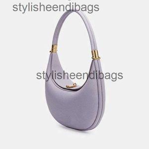 Shoulder Bags Half Moon Underarm Shoulder Bags Women Luxury Cowhide Color Handbag All-match06stylisheendibags