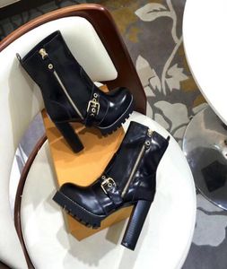Зимние женские модные модельные ботильоны на толстом каблуке, дизайнерские ботинки martin из натуральной кожи, женские мотоциклетные ботинки с пряжками