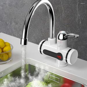 Rubinetti da cucina Rubinetto elettrico 220V Scaldabagno istantaneo senza serbatoio Bagno Rubinetto per riscaldamento rapido Domestico