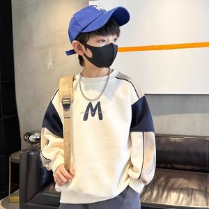 Bluzy bluzy chłopcy jesień moda dla dzieci Koreańska trend w stylu Koreański