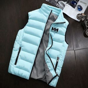 Erkekler Down Parkas Sonbahar/Kış Hh Erkek Tank Top Ceket Kolsuz Erkekler Pamuk Dolu Ceket Ultra İnce Sıcak Hafif Erkekler Rest Tank Top 230920