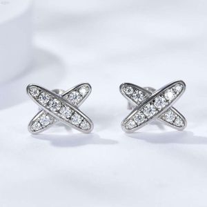 Best Quality D VVS Moissanite örhängen Diamond Round Shape Magnet Moissanite örhängen 925 Sterling Silverörhängen Studs