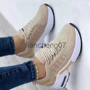 Scarpe eleganti 2023 scarpe femminili estive scarpe con plateau allacciate le sue scarpe da ginnastica taglie forti scarpe da donna scarpe casual morbide x0920