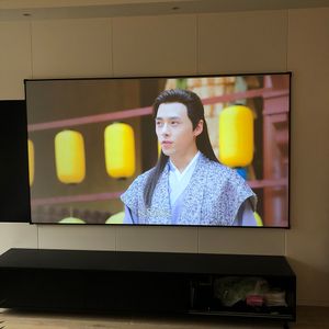 Wholesale 92" Fixed Frame Projection Screen Black Diamond Ambient Light Rejecting ALR Screen for Long Throw Projector