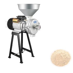Moedor elétrico de grãos, máquina comercial de moagem para grãos secos, soja, milho, especiarias, ervas, café, triturador, pulverizer2200w