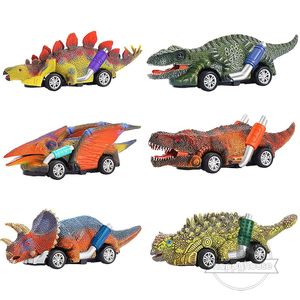 Elektrische RC Dieren 6 st Auto Speelgoed Dinosaurus voor Jongens Pull Back baby 0 12 maanden educatief speelgoed kinderen 230920