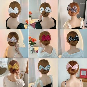 Grampos de cabelo 1 PCS Deft Bun para bandas de moda Francês Torção Penteado Donut Antigo Maker Must-haves Tool