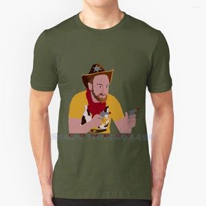 Camisetas masculinas Cowdoy - Tia Donna Camiseta de alta qualidade