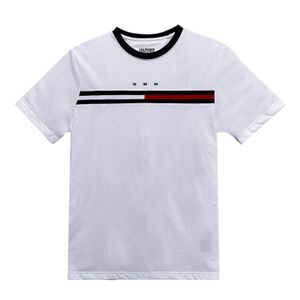 Sommer-T-Shirt mit Rundhalsausschnitt, lässige Mode, Baumwoll-T-Shirt, besticktes T-Shirt, Modedesigner-T-Shirts, originelles Logo-T-Shirt, Business-T-Shirt, atmungsaktives Baumwoll-T-Shirt